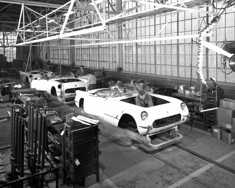 1953 Corvette Montage 1953 Corvette Montage