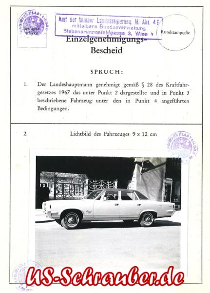 1968-AMC-Einzelgenehmigung 1968-AMC-Einzelgenehmigung