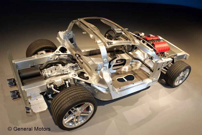 2006 Corvette chassis